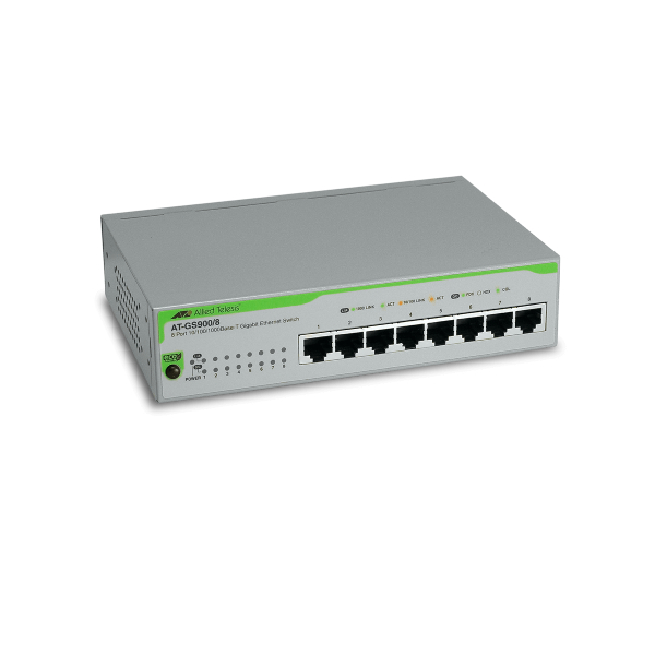 Bluechip Allied Telesis AT GS900 8 Allied Telesis AT-GS900/8