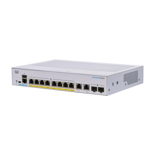 Cisco CBS350-8P-E-2G Managed Switch
