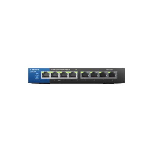 Linksys LGS108P 8-Port Business Desktop Gigabit PoE+ Switch