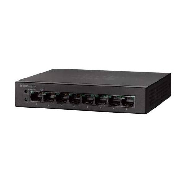Cisco SF110D-08HP Switch with POE