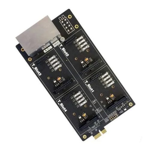 Yeastar EX08 Expansion Board with eight external RJ11 ports