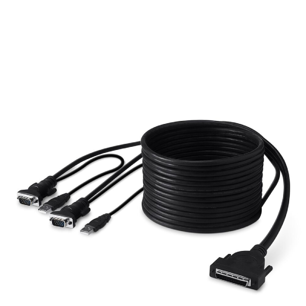 OmniView Dual-Port VGA & USB KVM Cable -1.8M-F1D9401-06