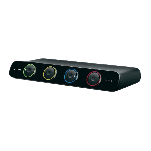 SOHO4-Port KVM Switch, DVI & USB-F1DD104Lea