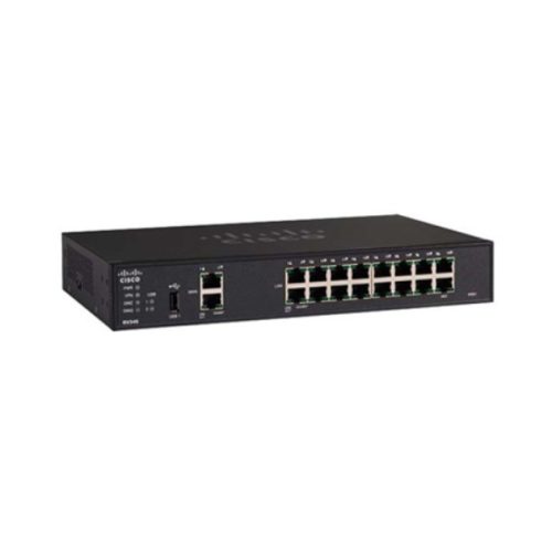 Cisco RV345 Dual WAN Gigabit VPN Router – 16 GbE Ports